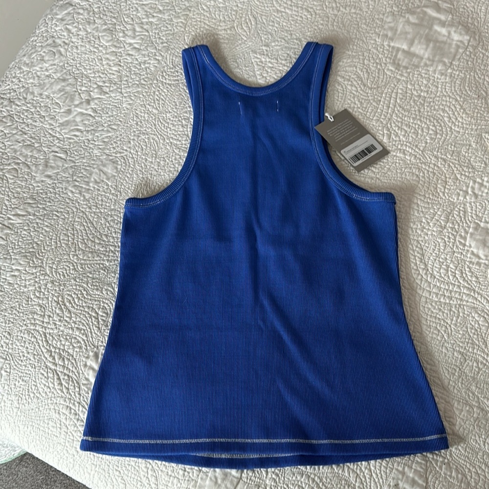 NWT Everlane Organic Cotton Racerback Tank - Picture 2 of 6